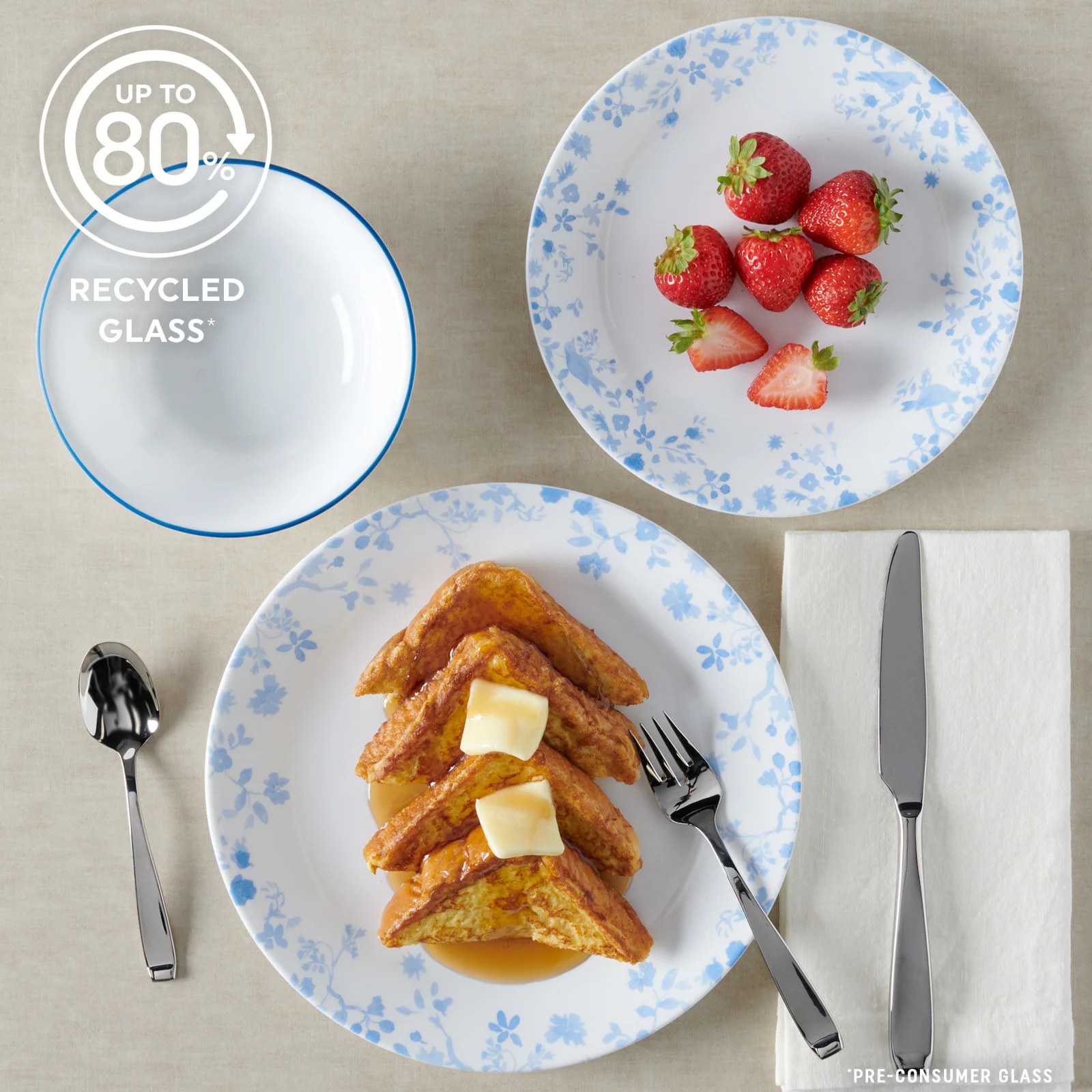 Corelle® Garden Song 12 件套餐具套装，4 人用