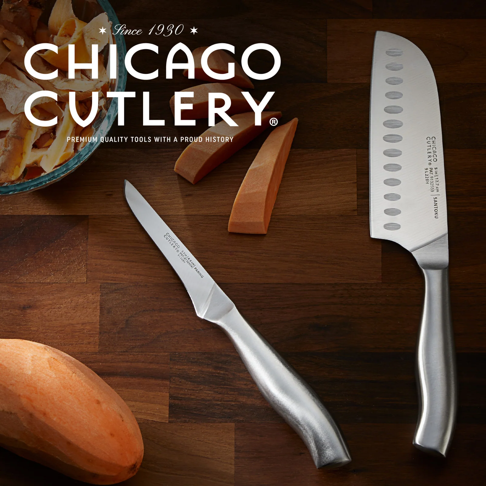 Chicago Cutlery® Insignia Steel™ Guided Grip 2-piece Knife Set