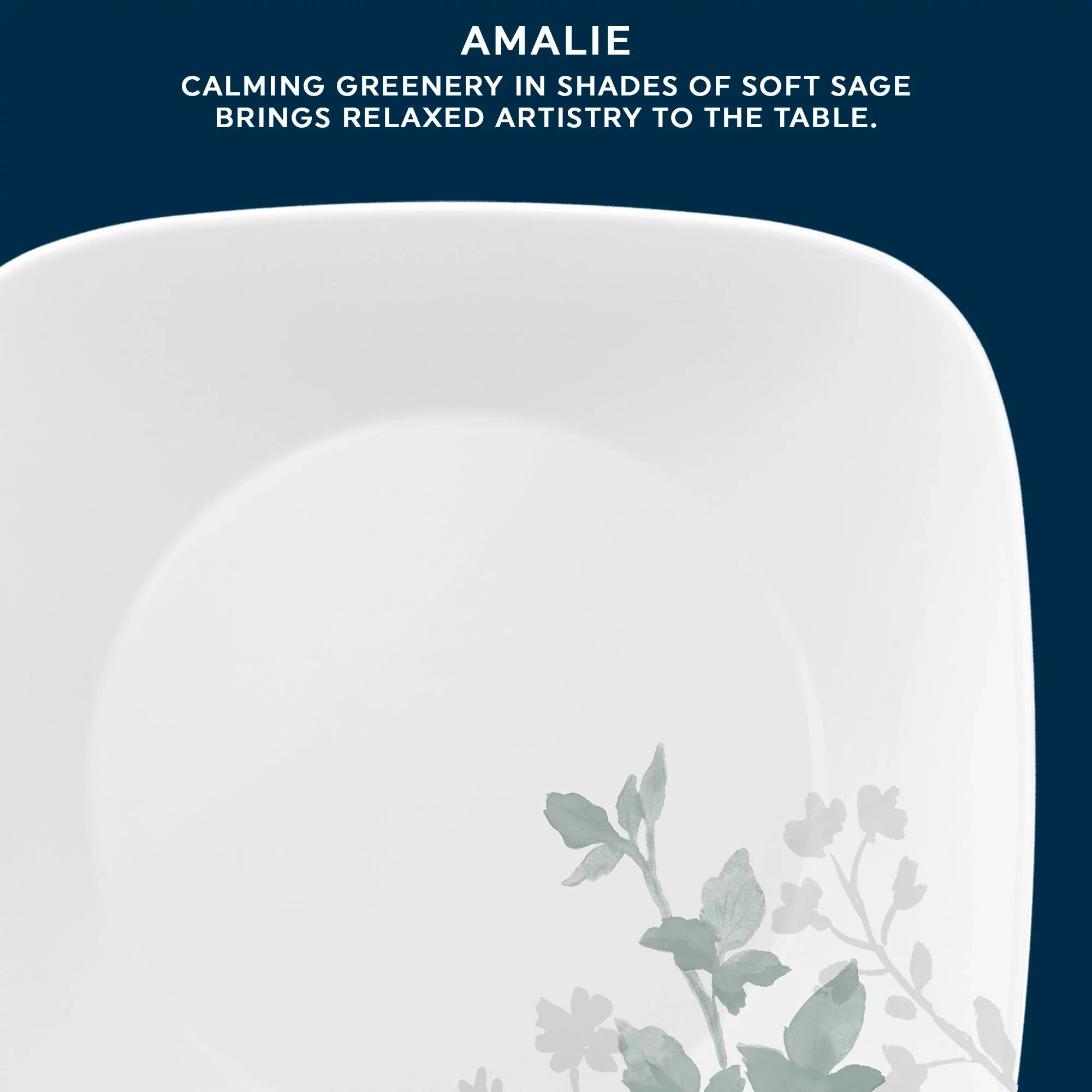 Corelle® Square Amalie 9英寸沙拉盘