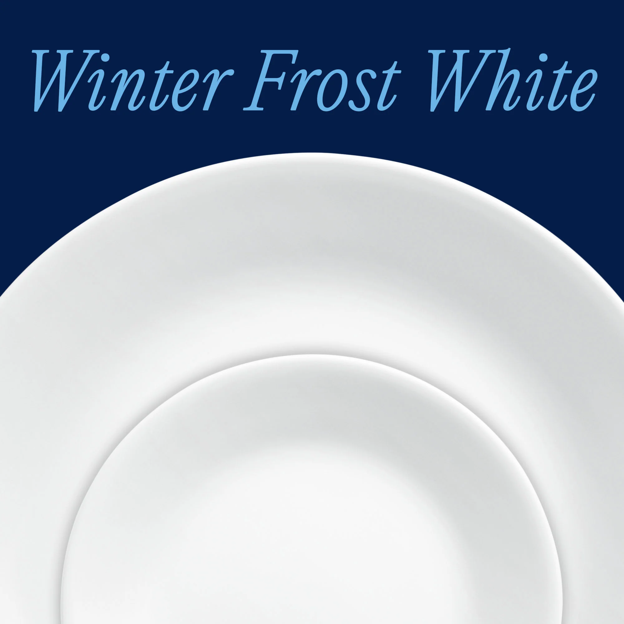 Corelle® Winter Frost White 16-piece Mugless Dinnerware Set, Service for 4