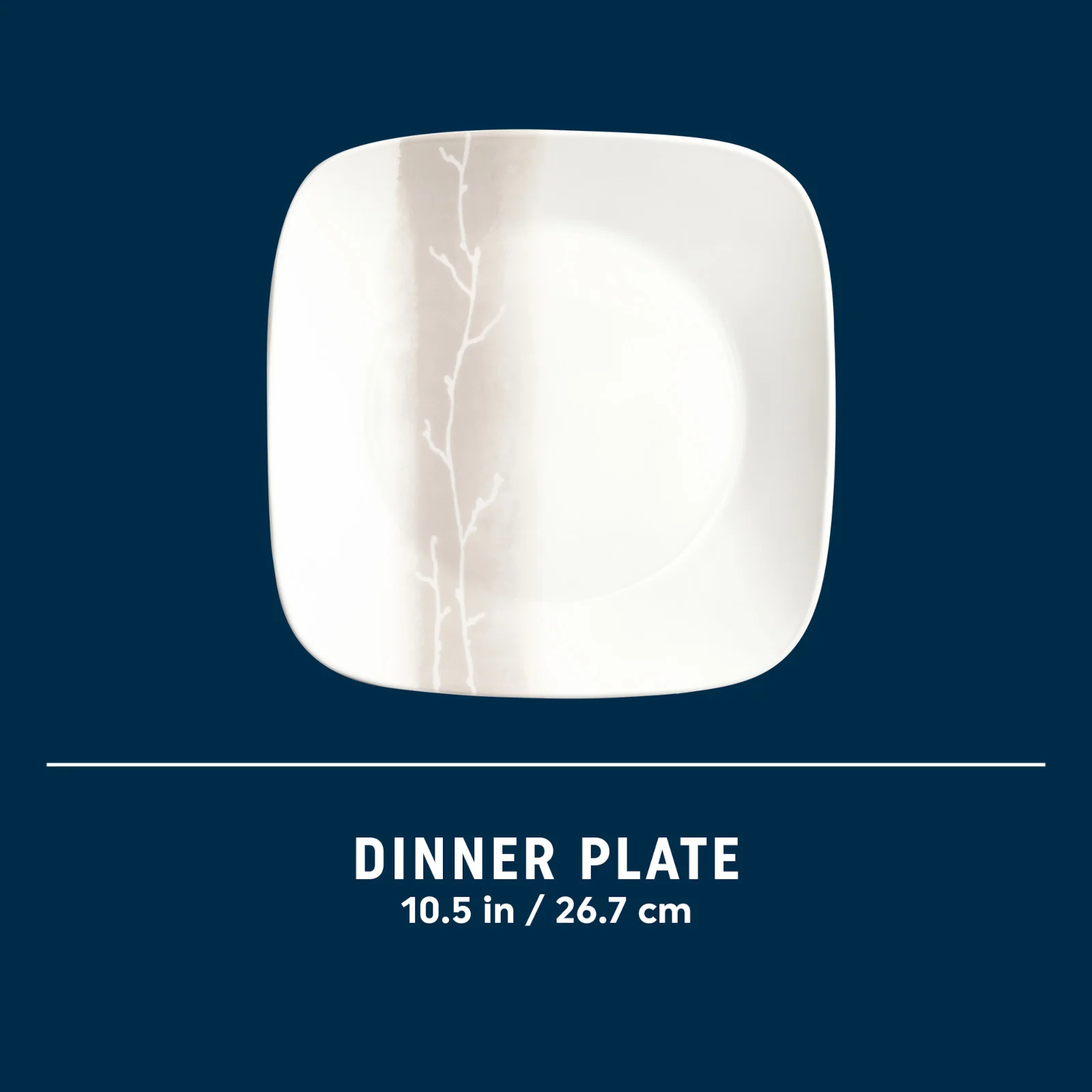 Corelle® Square Wandering Grove 10.5" 餐盘