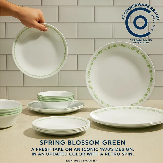 Corelle® Spring Blossom Green 18-ounce Cereal Bowl