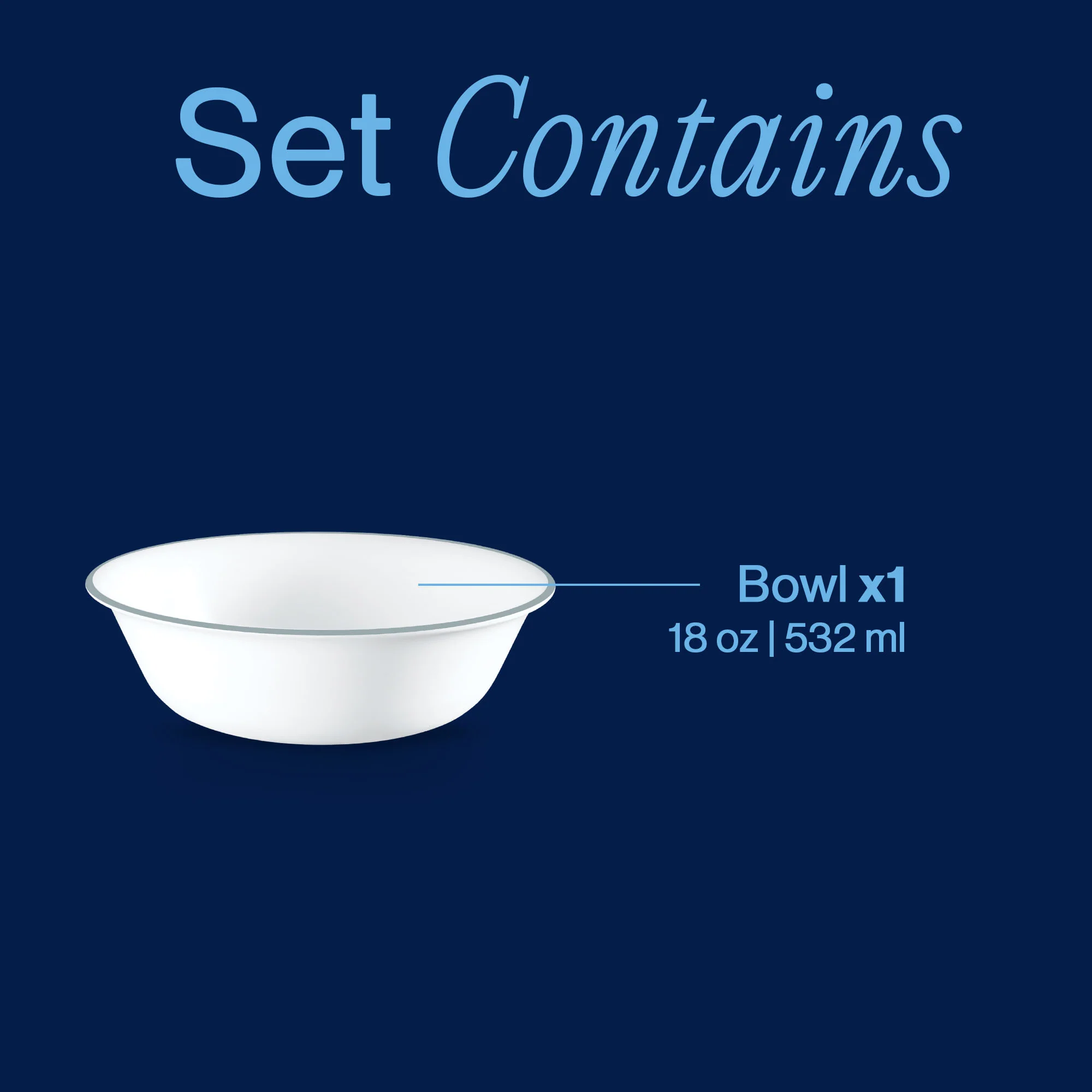 Corelle® Flowing Fern 18-ounce Cereal Bowl
