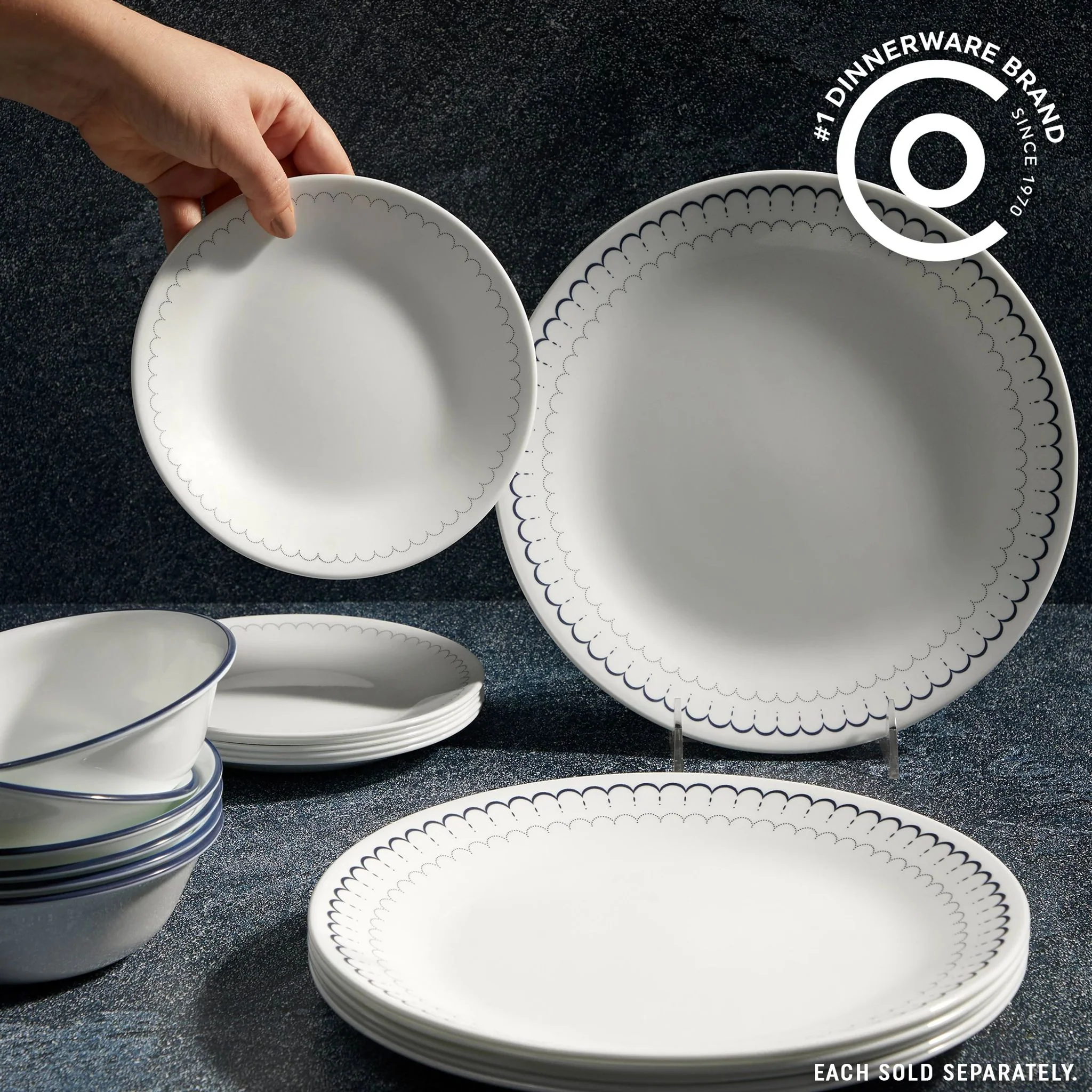 Corelle® Caspian Lace 10.25" 餐盘
