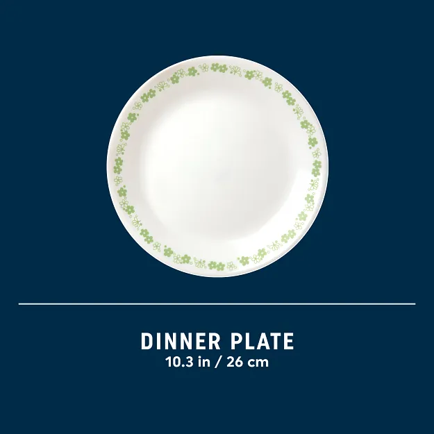 Corelle® Spring Blossom Green 10.25" 餐盘