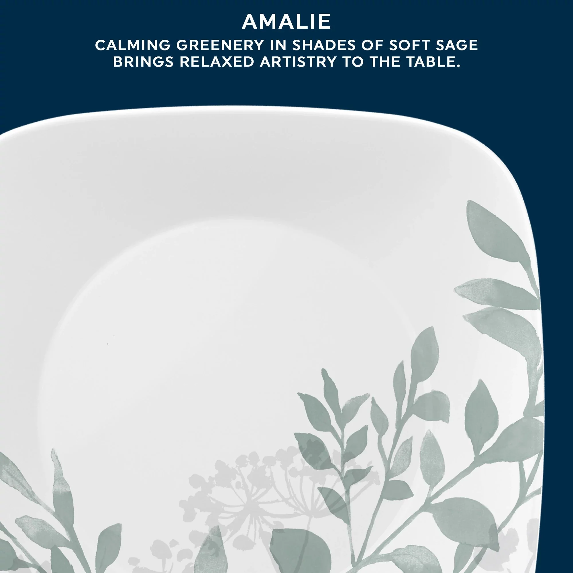 Corelle® Square Amalie 6.5" 前菜盘