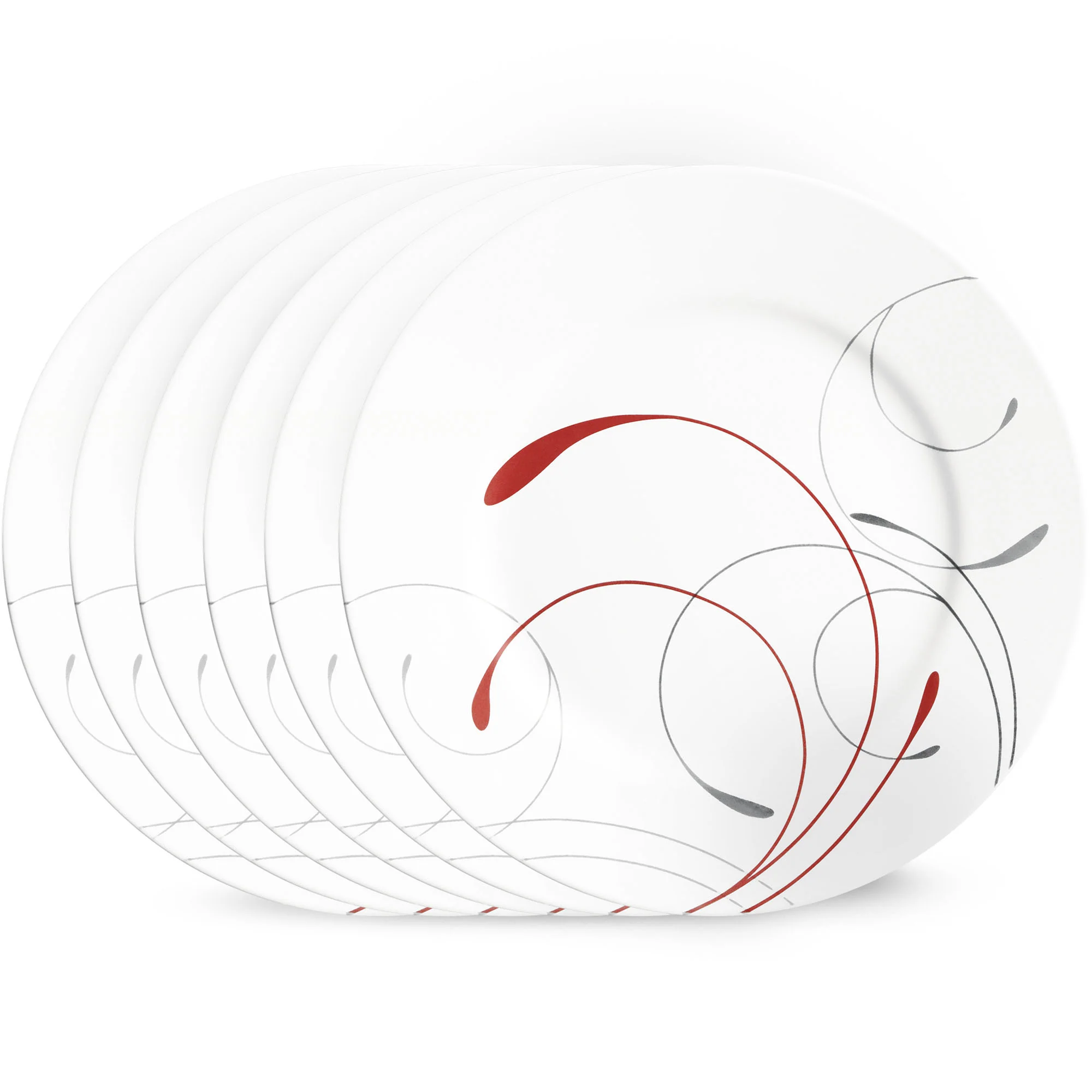 Corelle® Round Splendor 10.5" 餐盘，6件装
