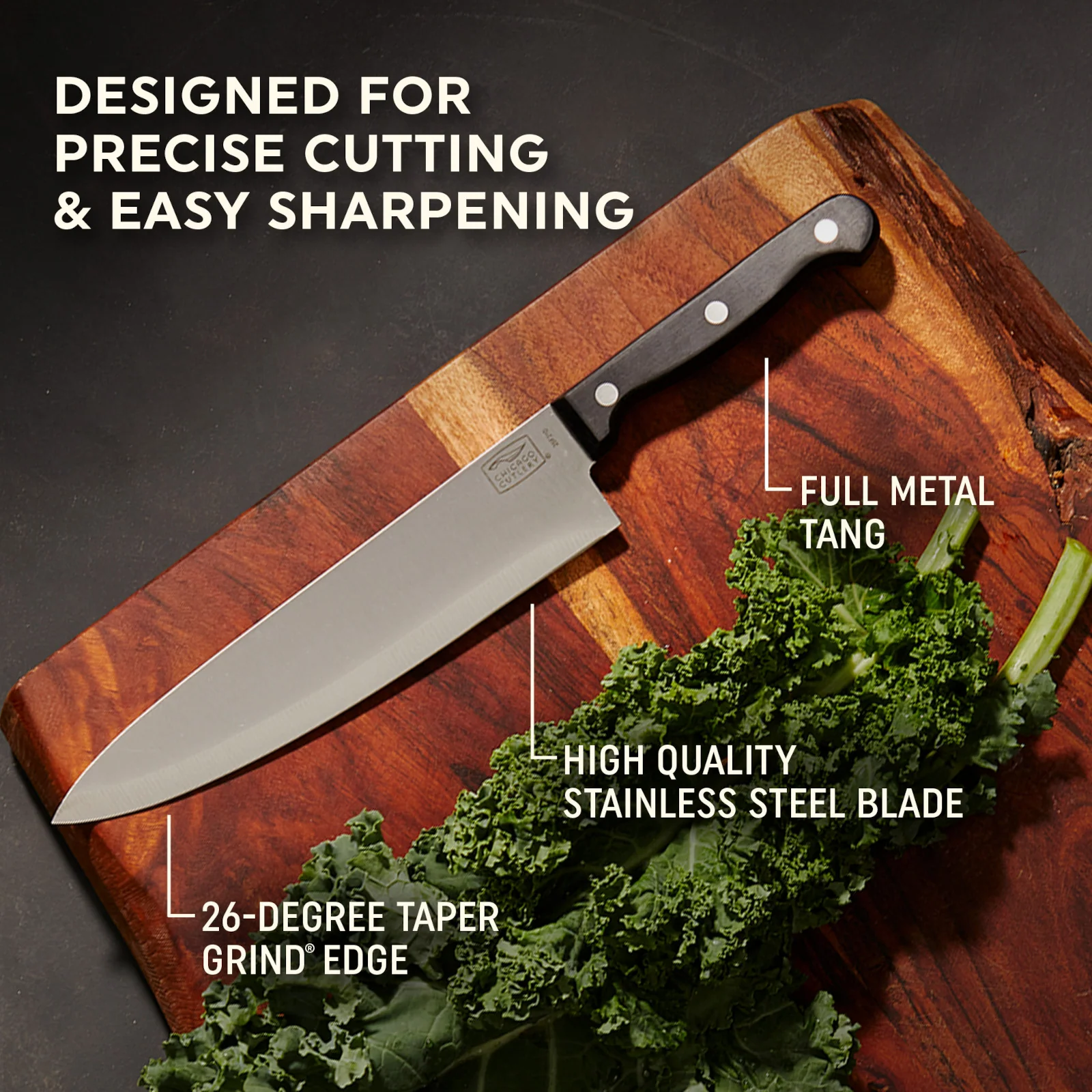 Chicago Cutlery® Essentials™ 3件套刀具套装