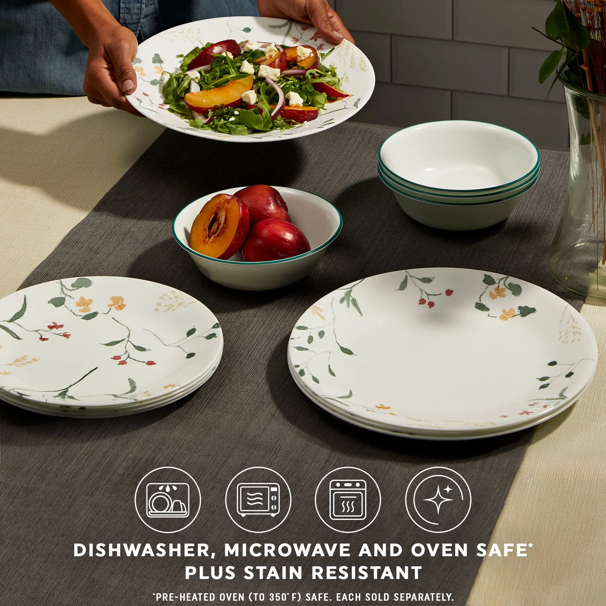 Corelle® Wildflower Scatter 10.25" 餐盘