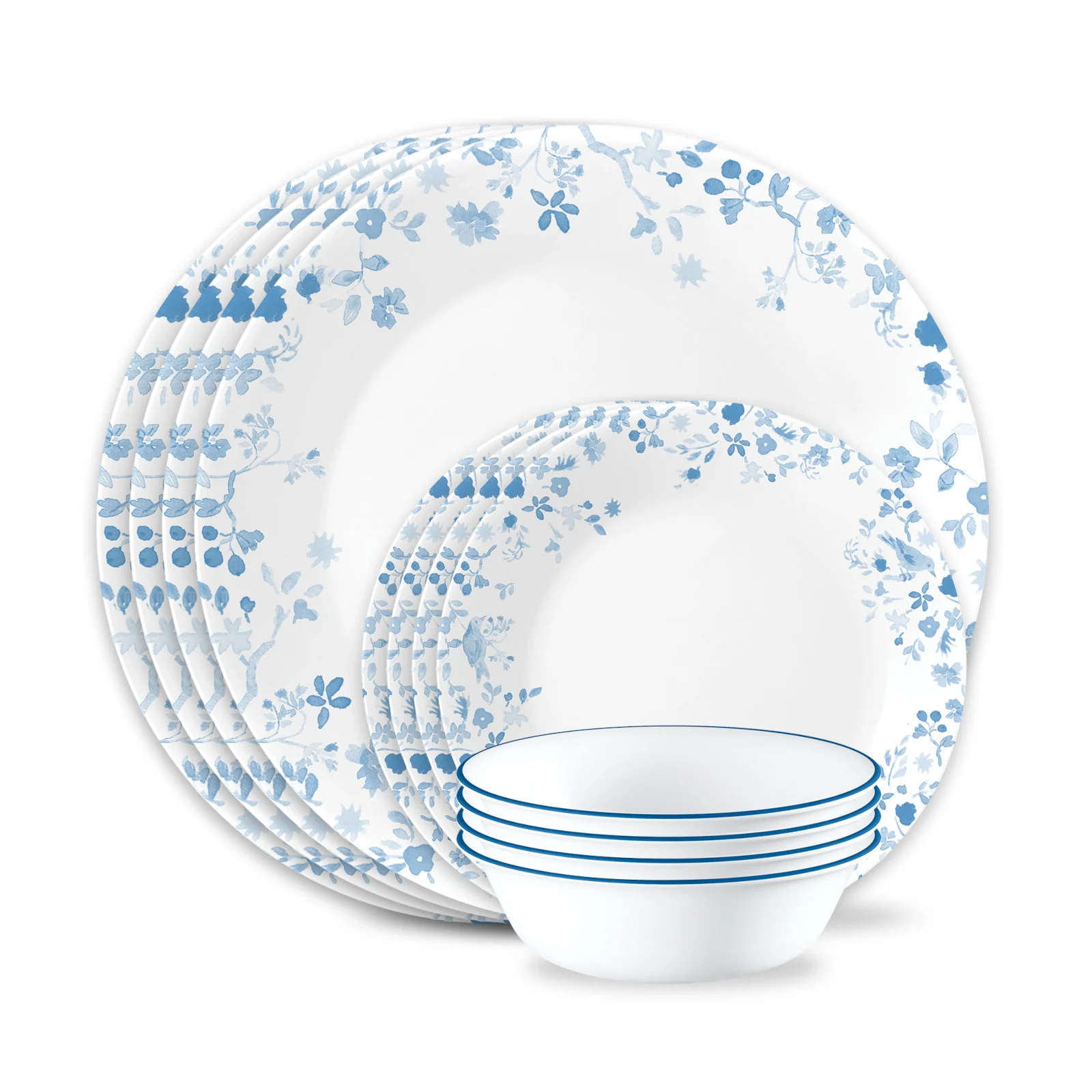 Corelle® Garden Song 12-piece Dinnerware Set, Service for 4