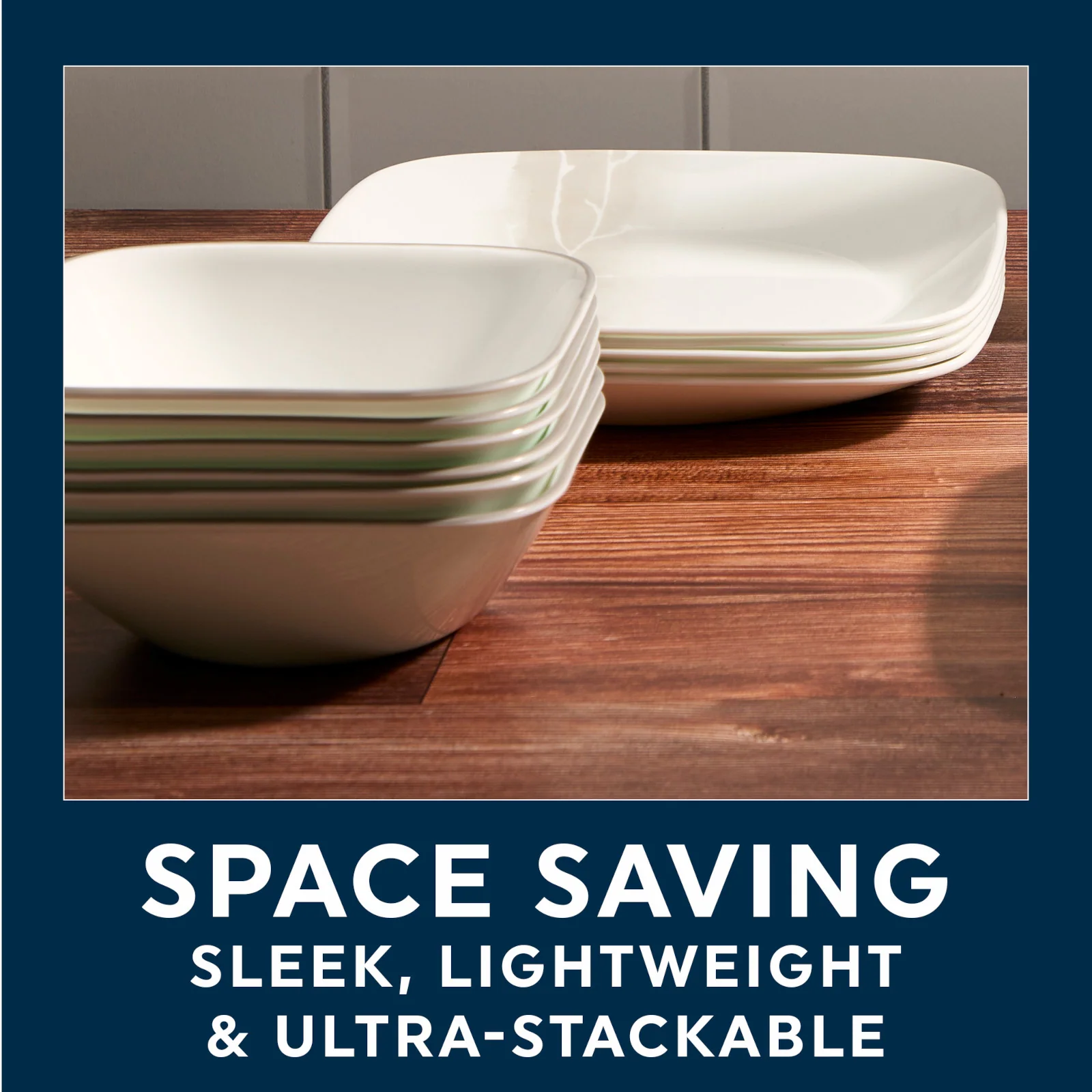 Corelle® Square Wandering Grove 10.5" 餐盘