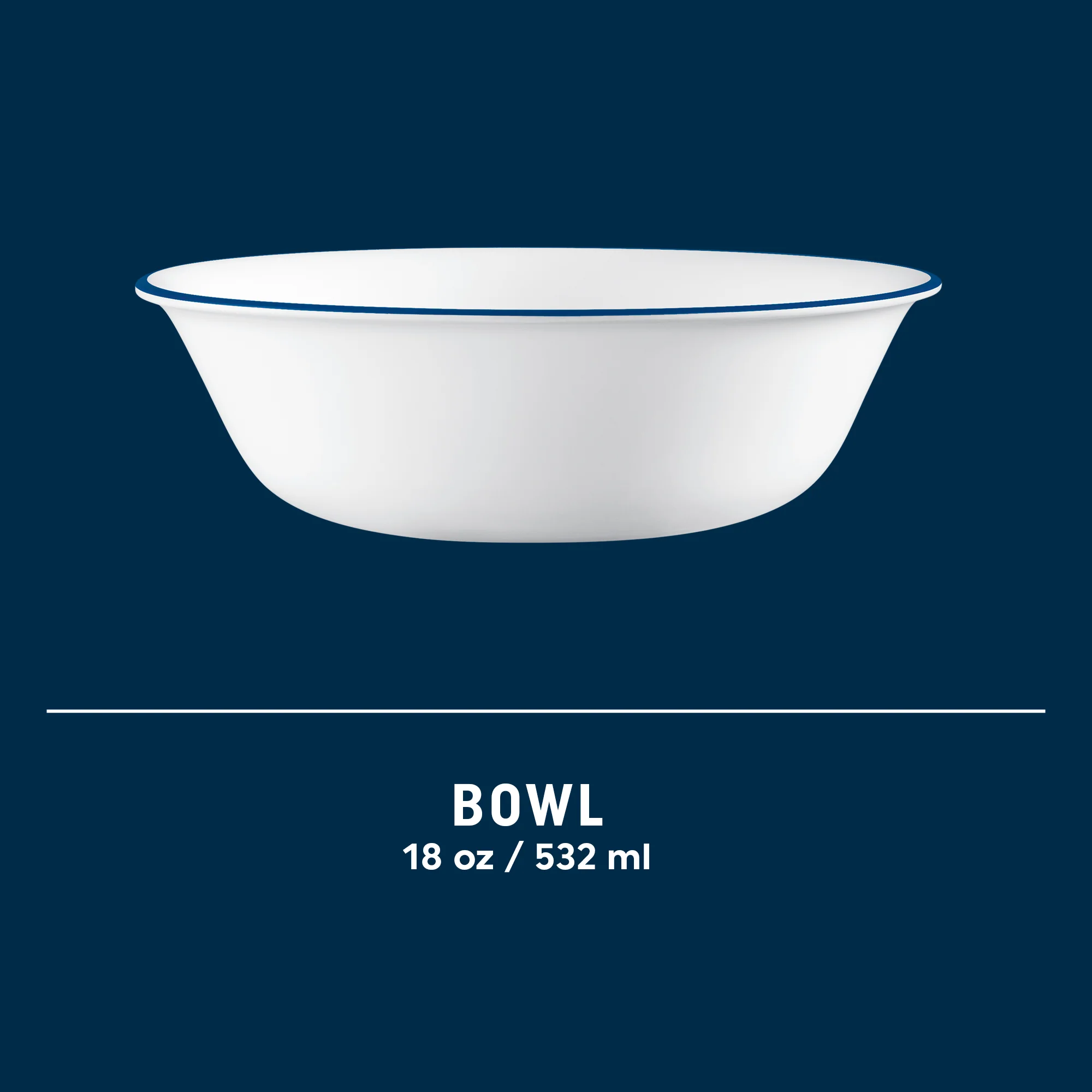 Corelle® Darlington 18-ounce Cereal/Soup Bowl