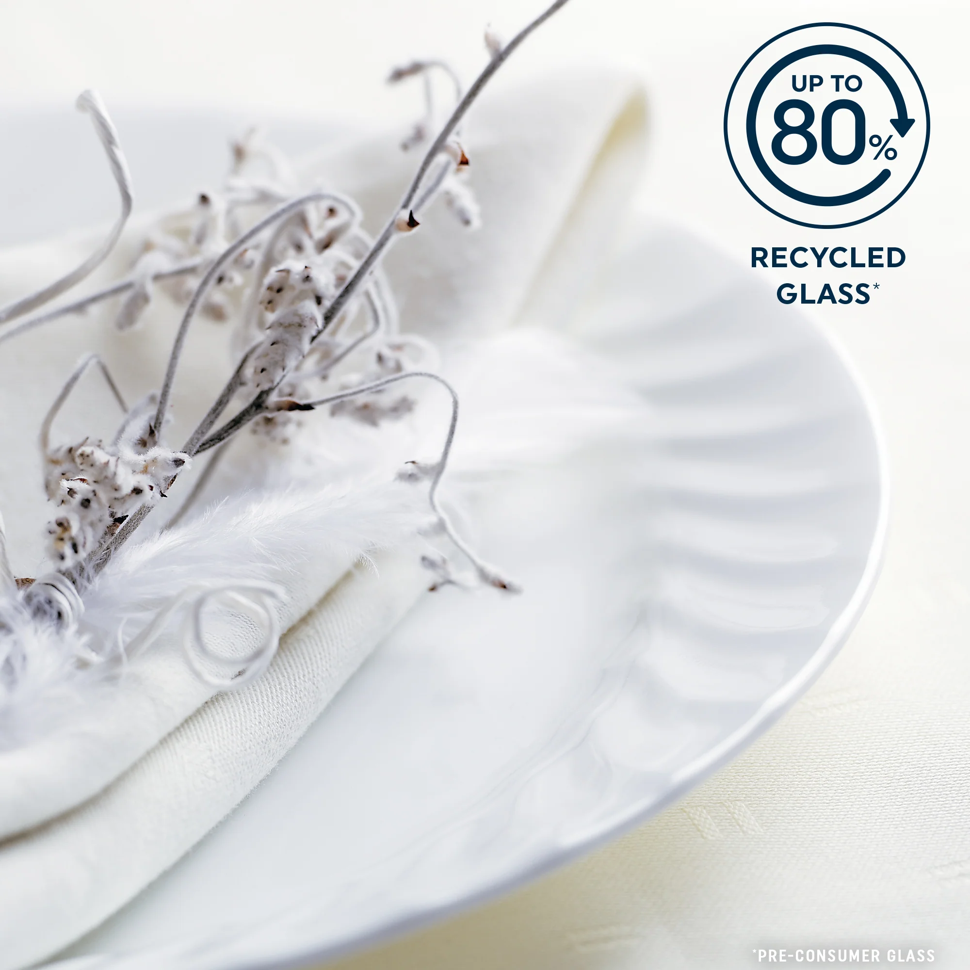 Corelle® Enhancements 10.25英寸玻璃餐盘