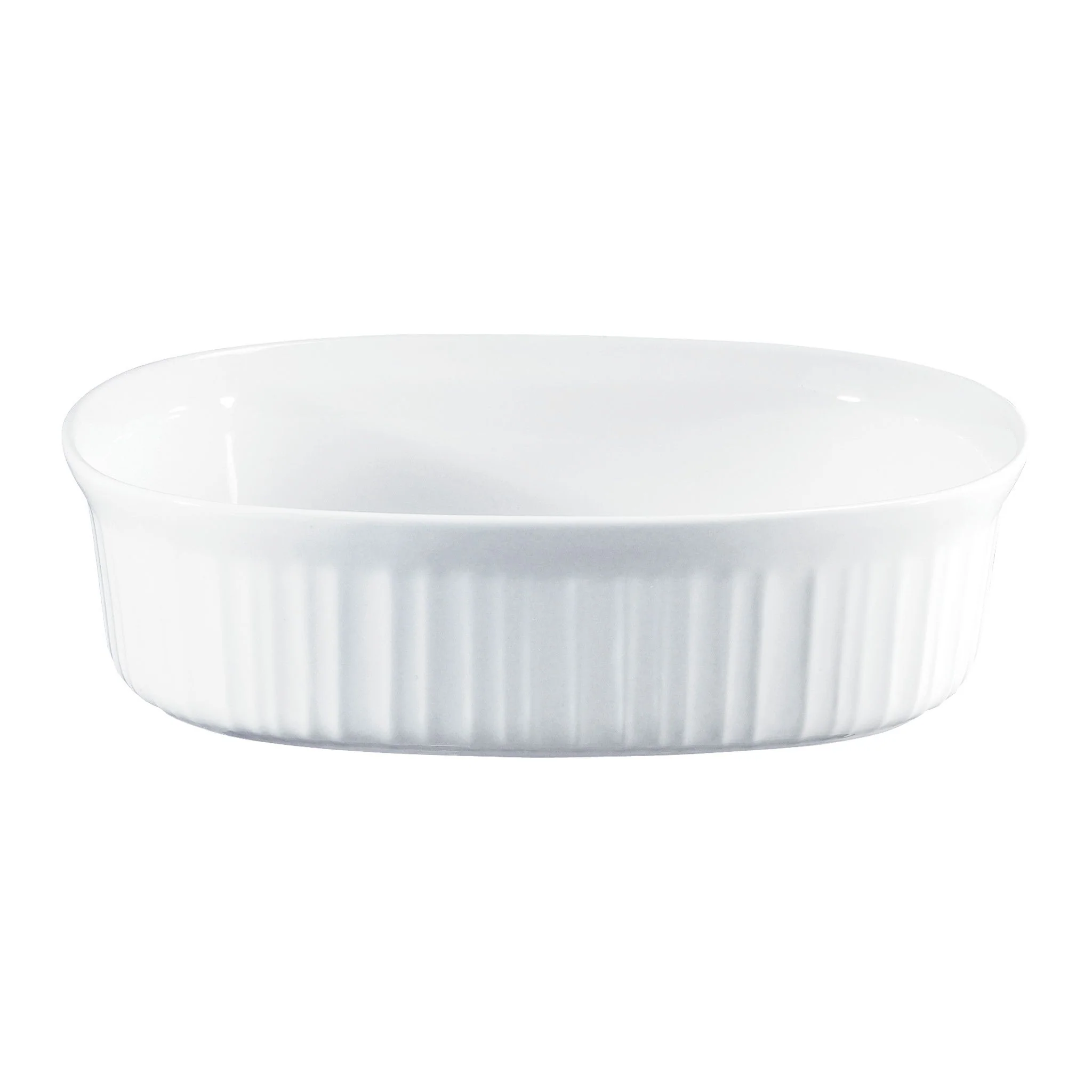 CorningWare® French White® 2.5-quart Oval Casserole Dish