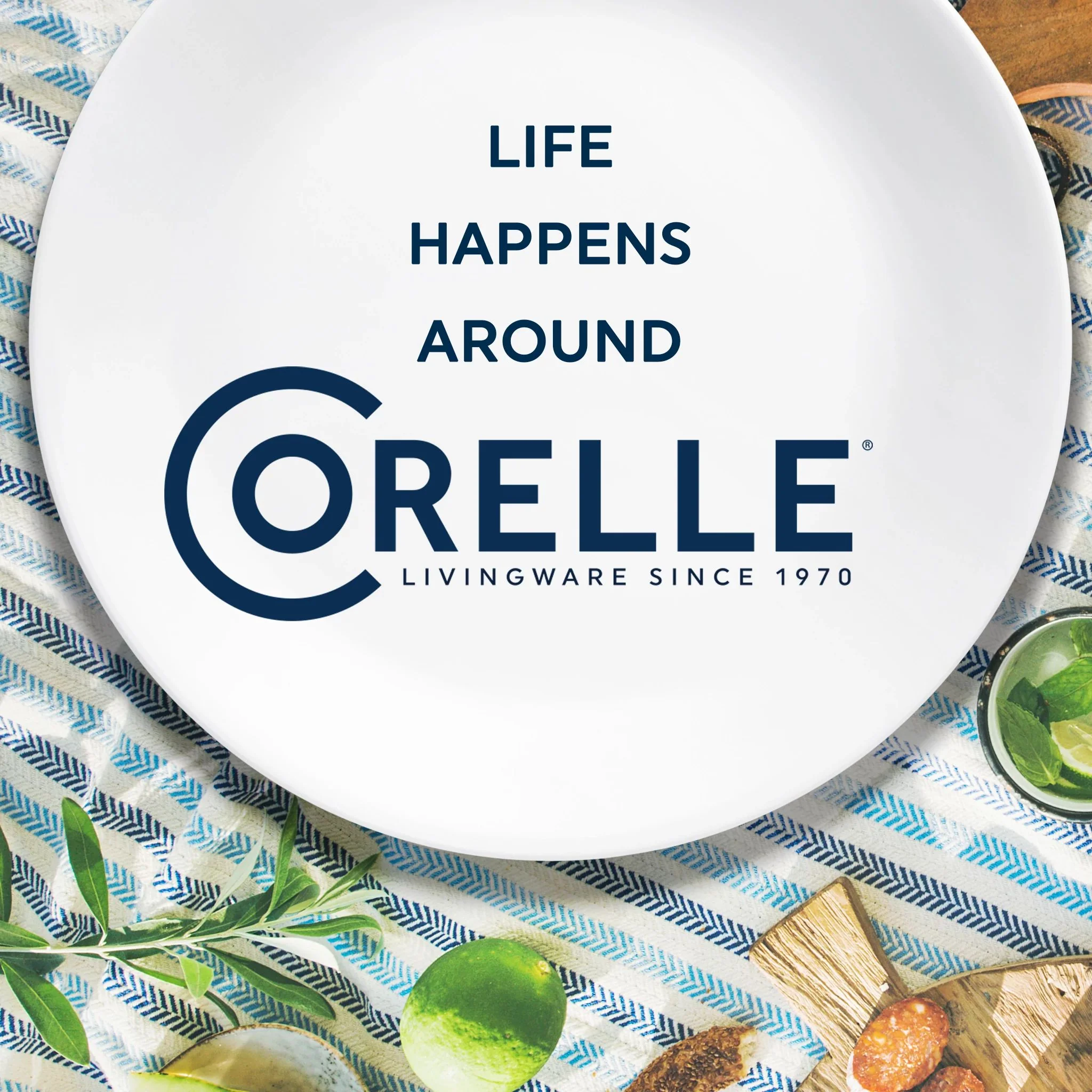 Corelle® Winter Frost White 30-ounce Versa Meal Bowl