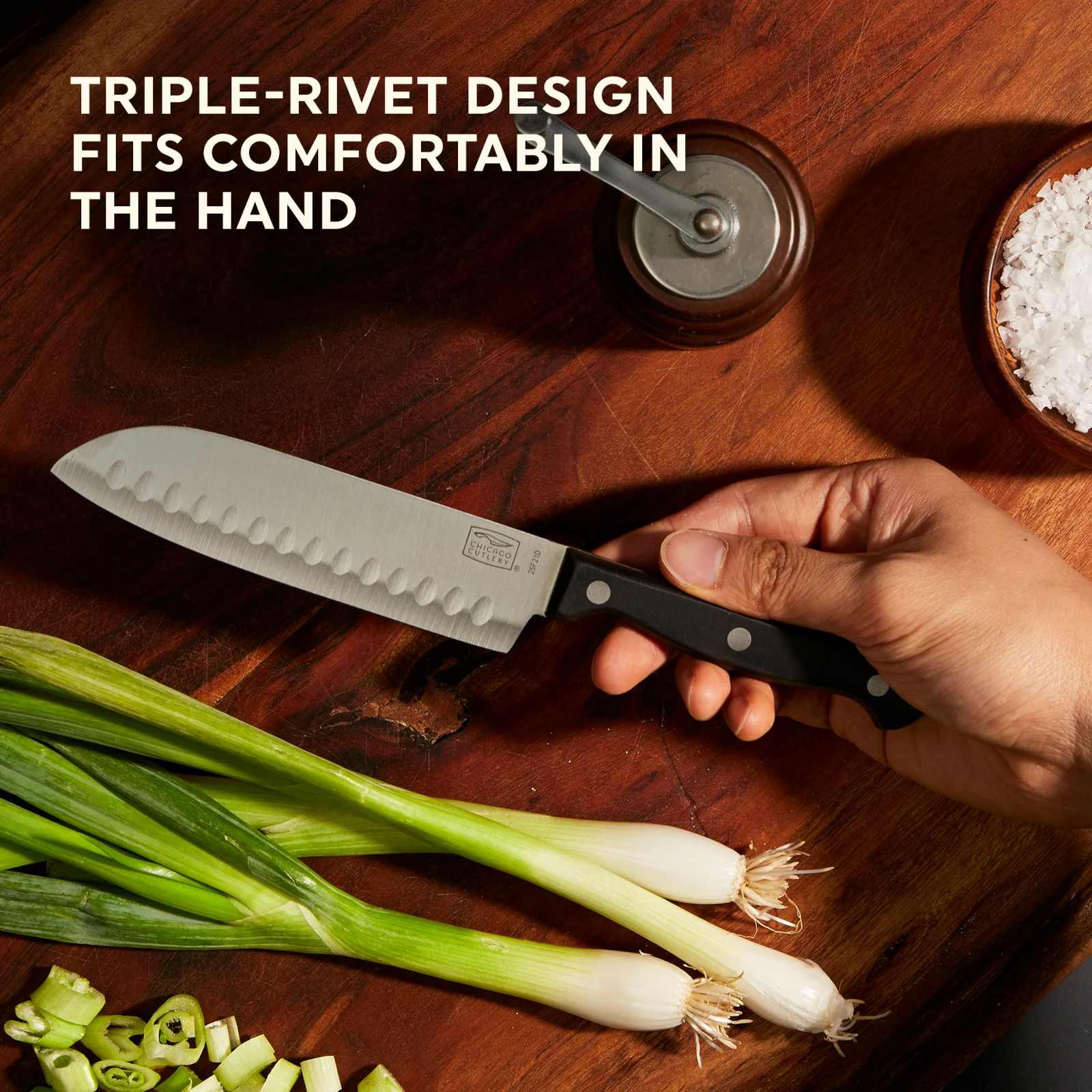 Chicago Cutlery® Essentials™ 2件套三德刀 / Partoku 刀套装