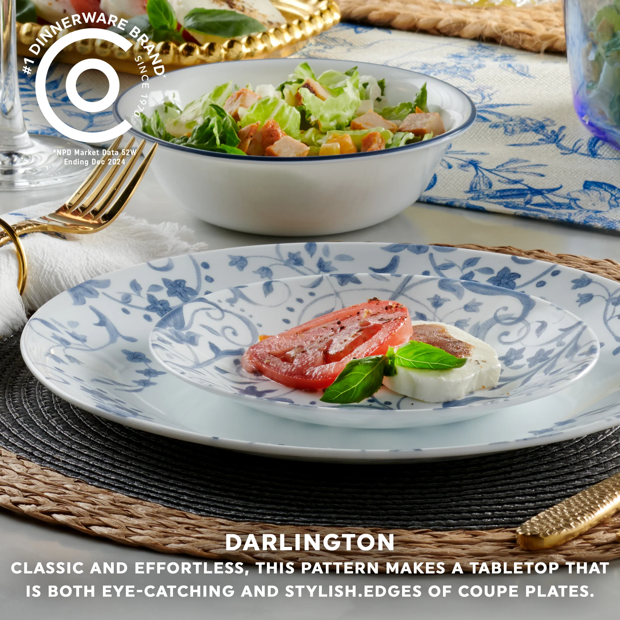 Corelle® Darlington 10.25" 餐盘