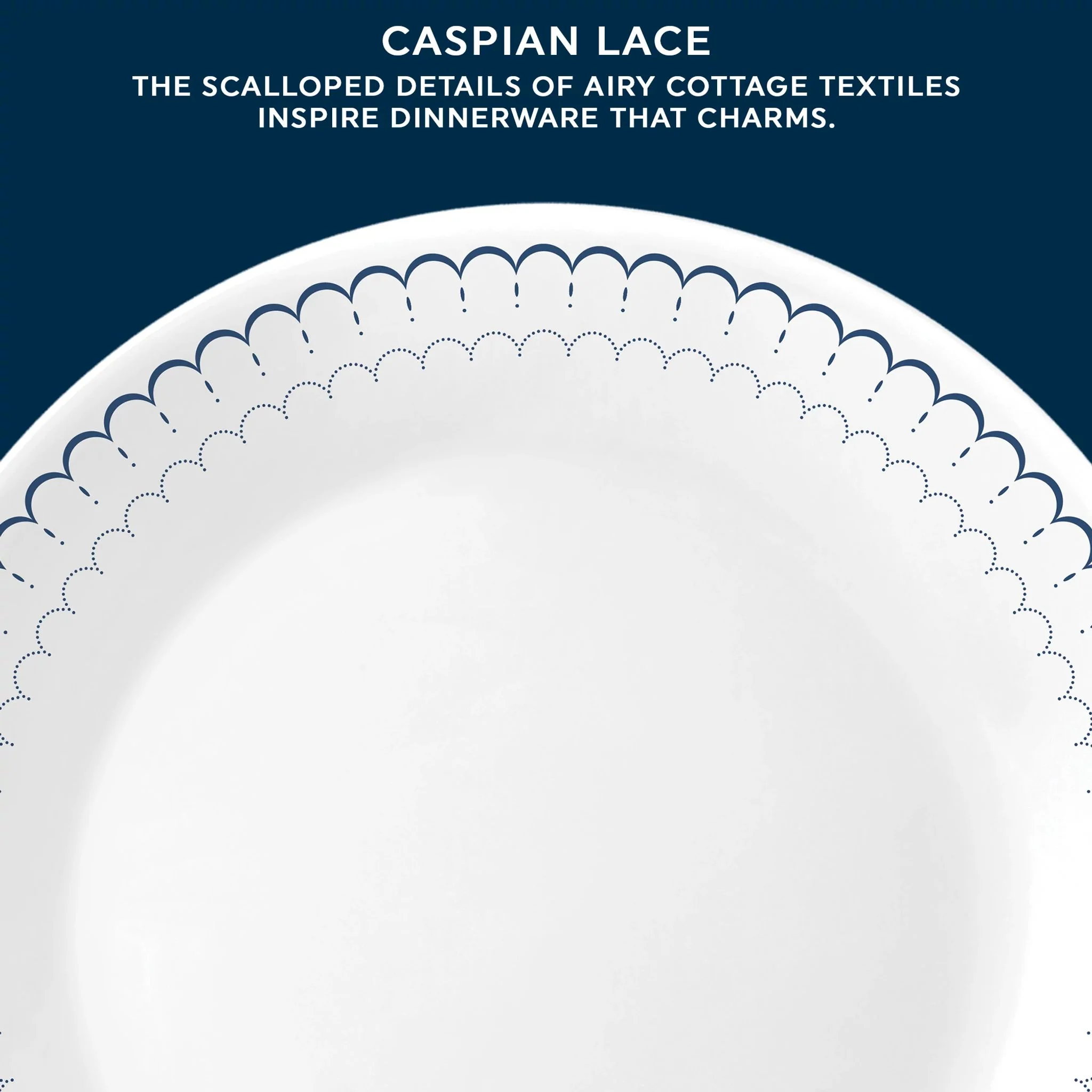 Corelle® Caspian Lace 10.25" 餐盘