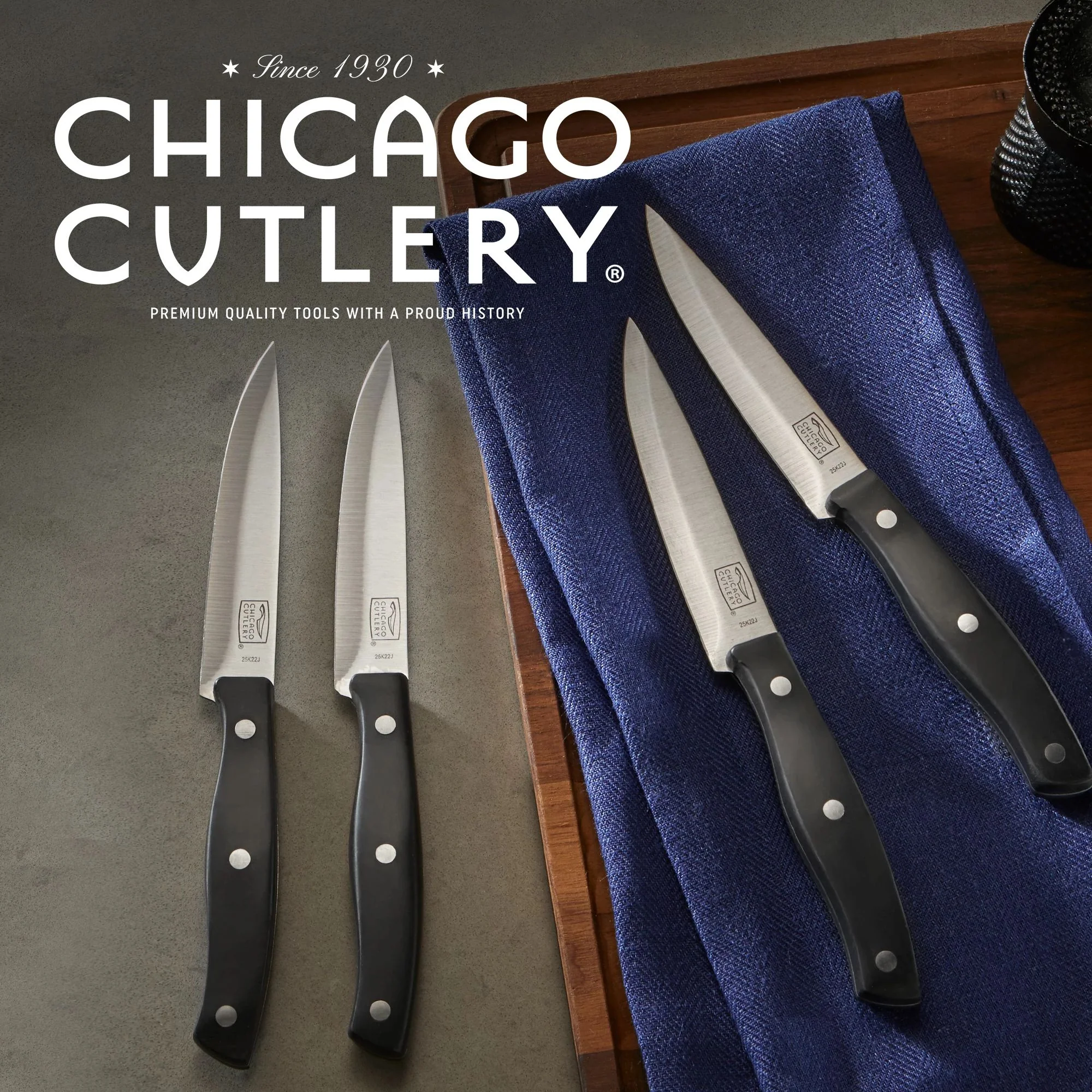 Chicago Cutlery® Ellsworth 4-piece Steak Knife Set