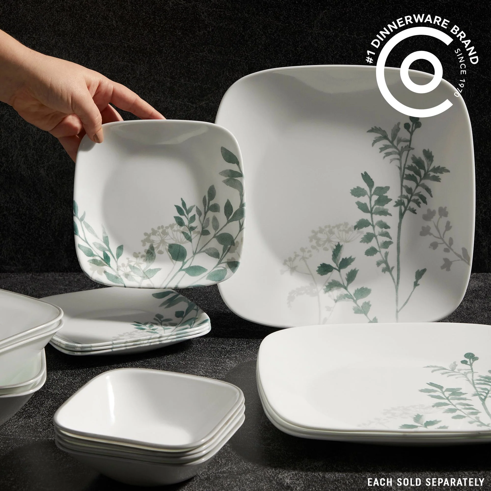 Corelle® Square Amalie 6.5" 前菜盘