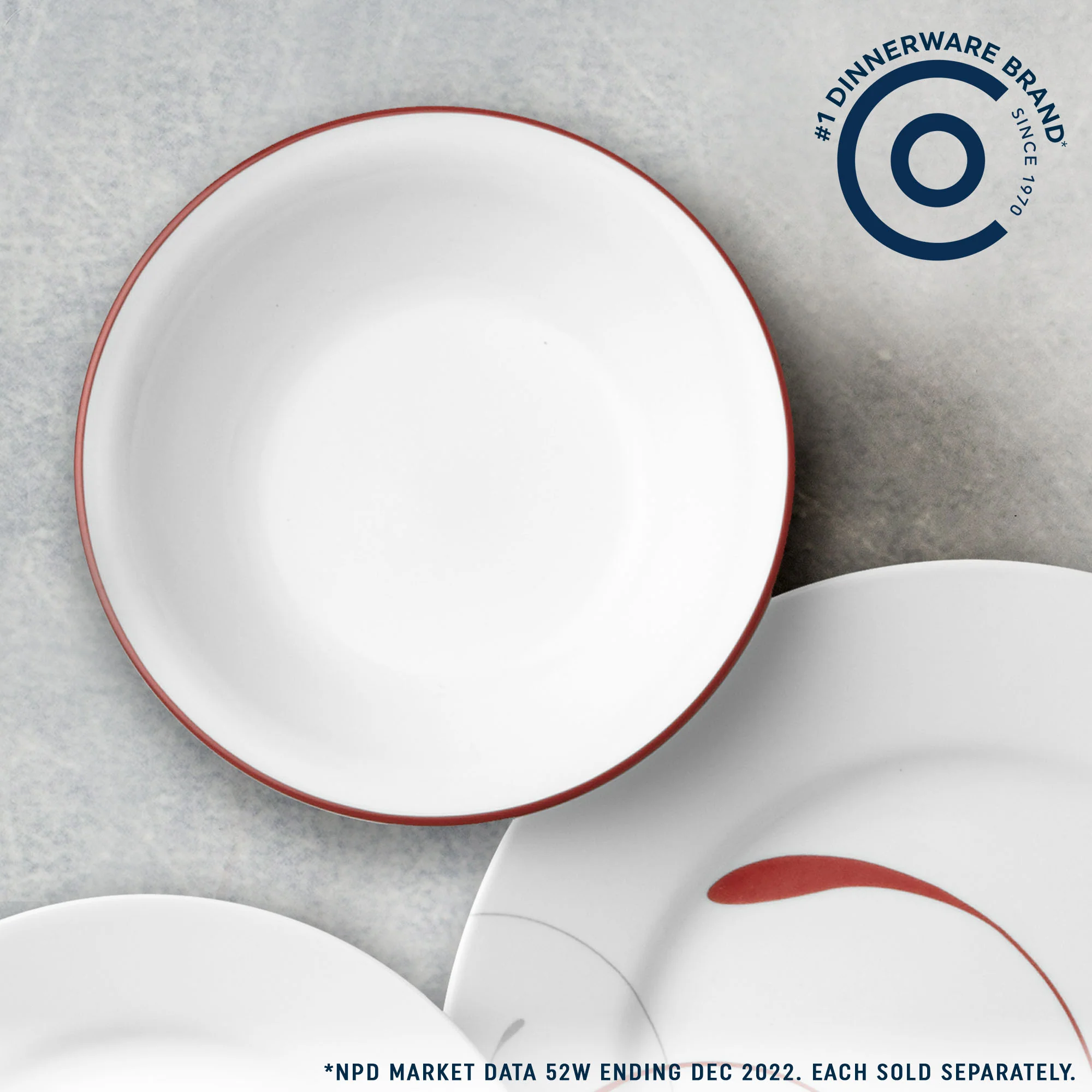 Corelle® Splendor 圆形18盎司碗，6件装